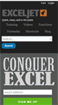 Mobile Screenshot of exceljet.net